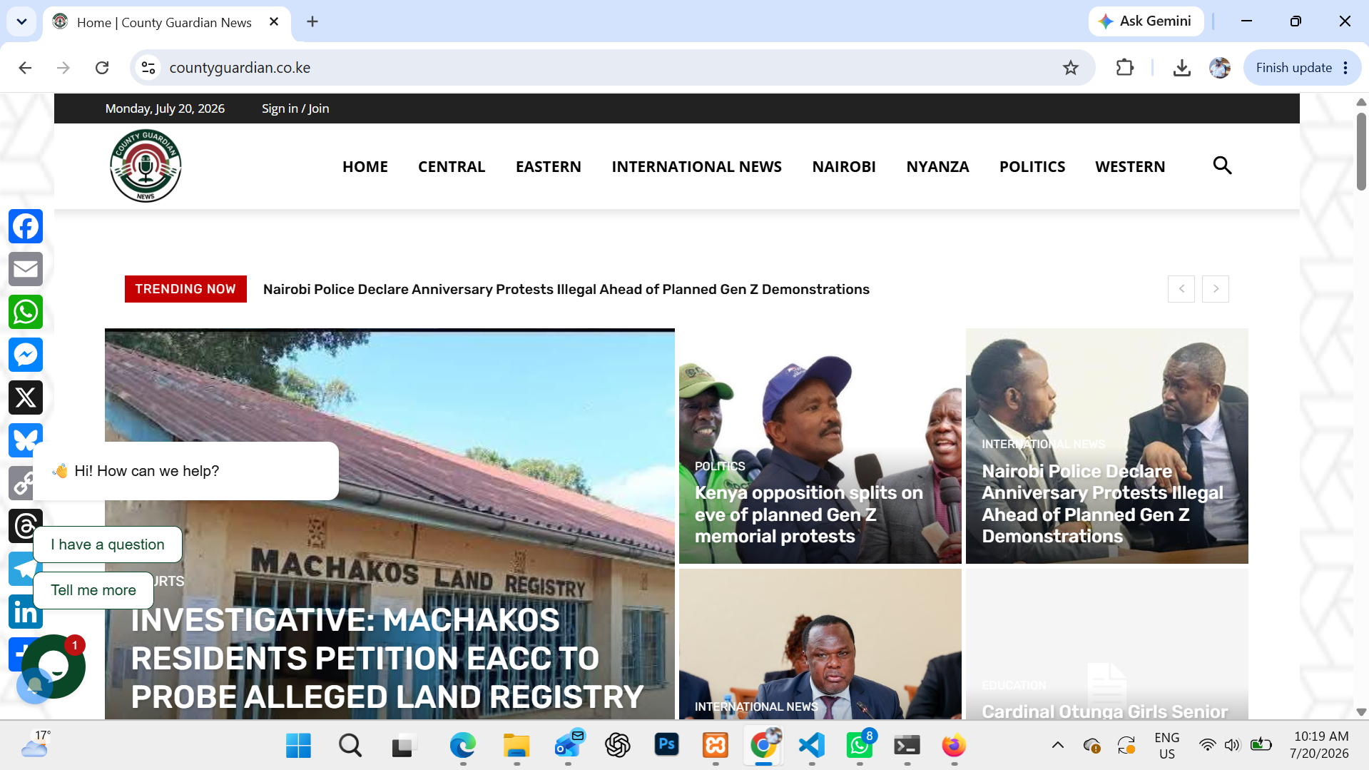 The CountyGuardian News (Blog)